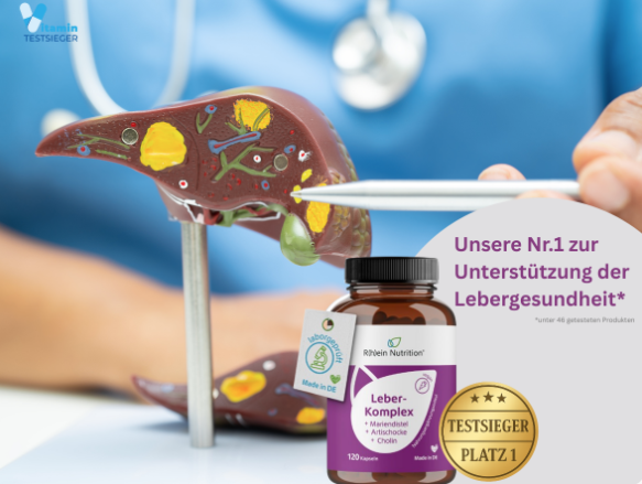 Testsieger gegen Fettleber – Leber-Komplex von R(h)ein Nutrition